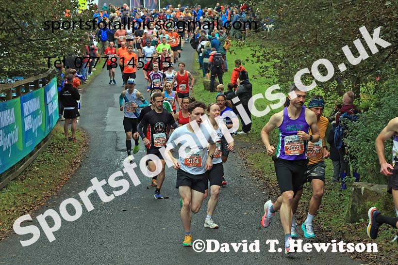 The 2024 Kielder Marathon, 2024 Kielder Marathon and Half Marathon.   Photo: David T. Hewitson/Sports for All Pics